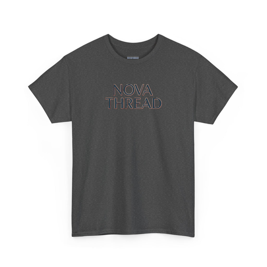 Nova Thread Graphic Tee — Minimal Logo Cotton T-Shirt for Everyday Wear