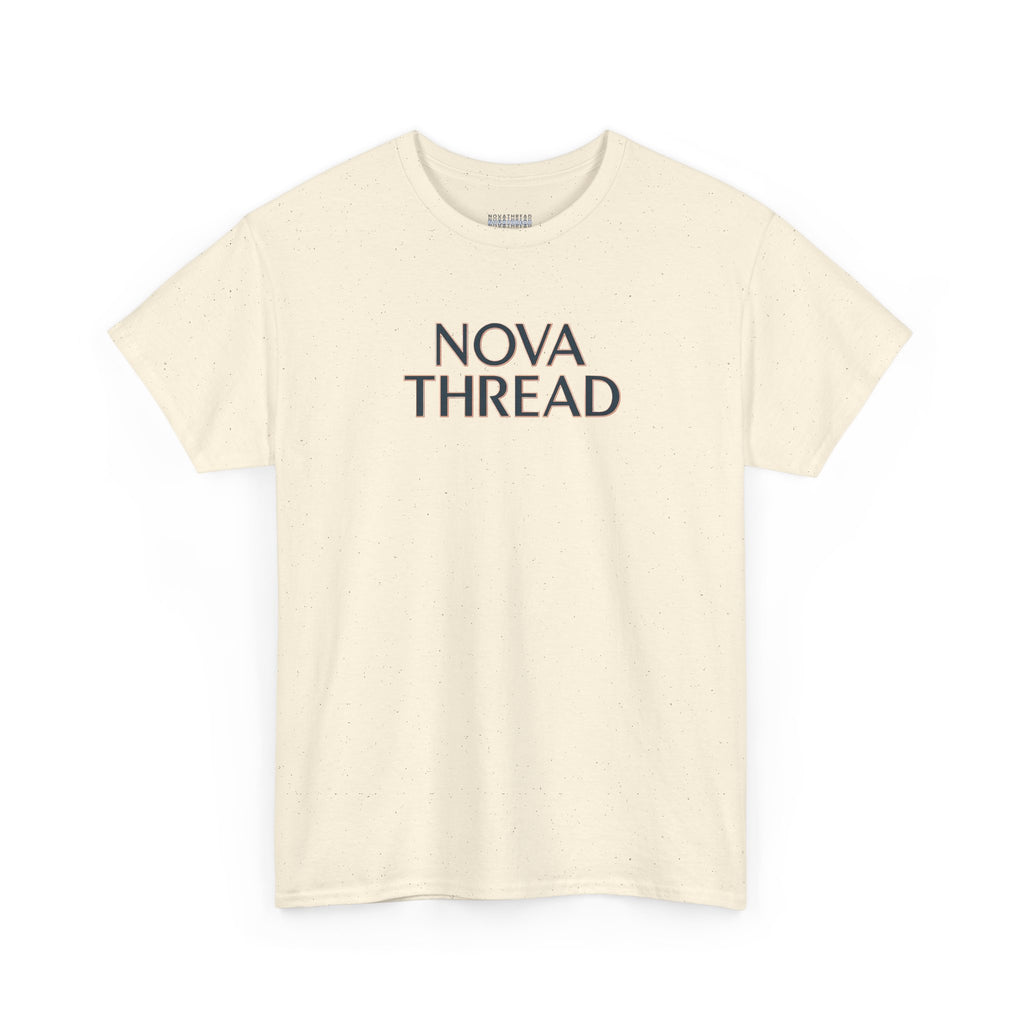 Nova Thread Graphic Tee — Minimal Logo Cotton T-Shirt for Everyday Wear