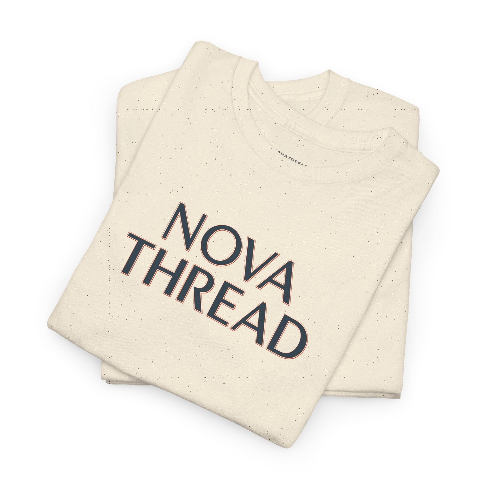 Nova Thread Graphic Tee — Minimal Logo Cotton T-Shirt for Everyday Wear