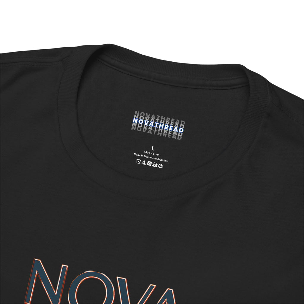 Nova Thread Graphic Tee — Minimal Logo Cotton T-Shirt for Everyday Wear