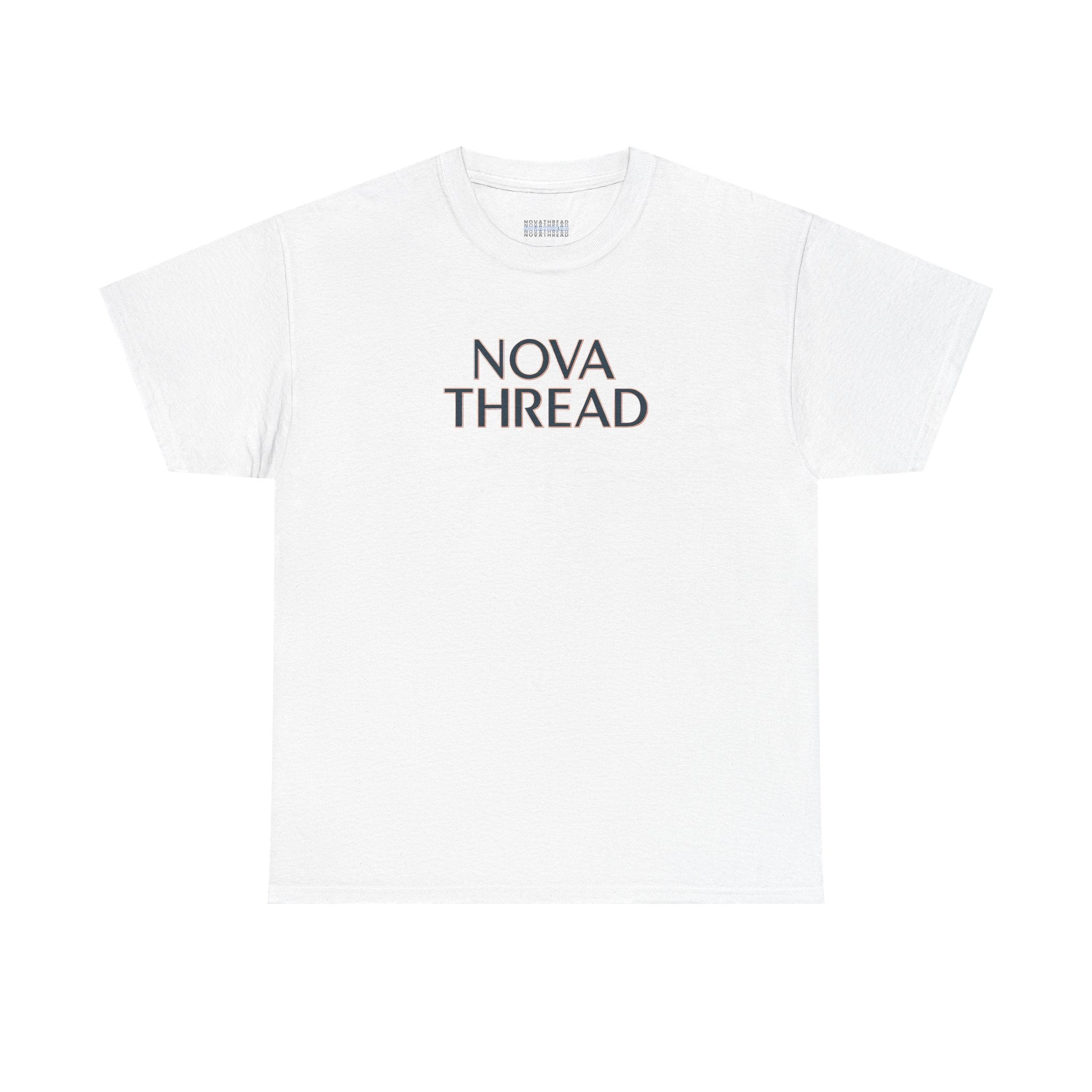 Nova Thread Graphic Tee — Minimal Logo Cotton T-Shirt for Everyday Wear
