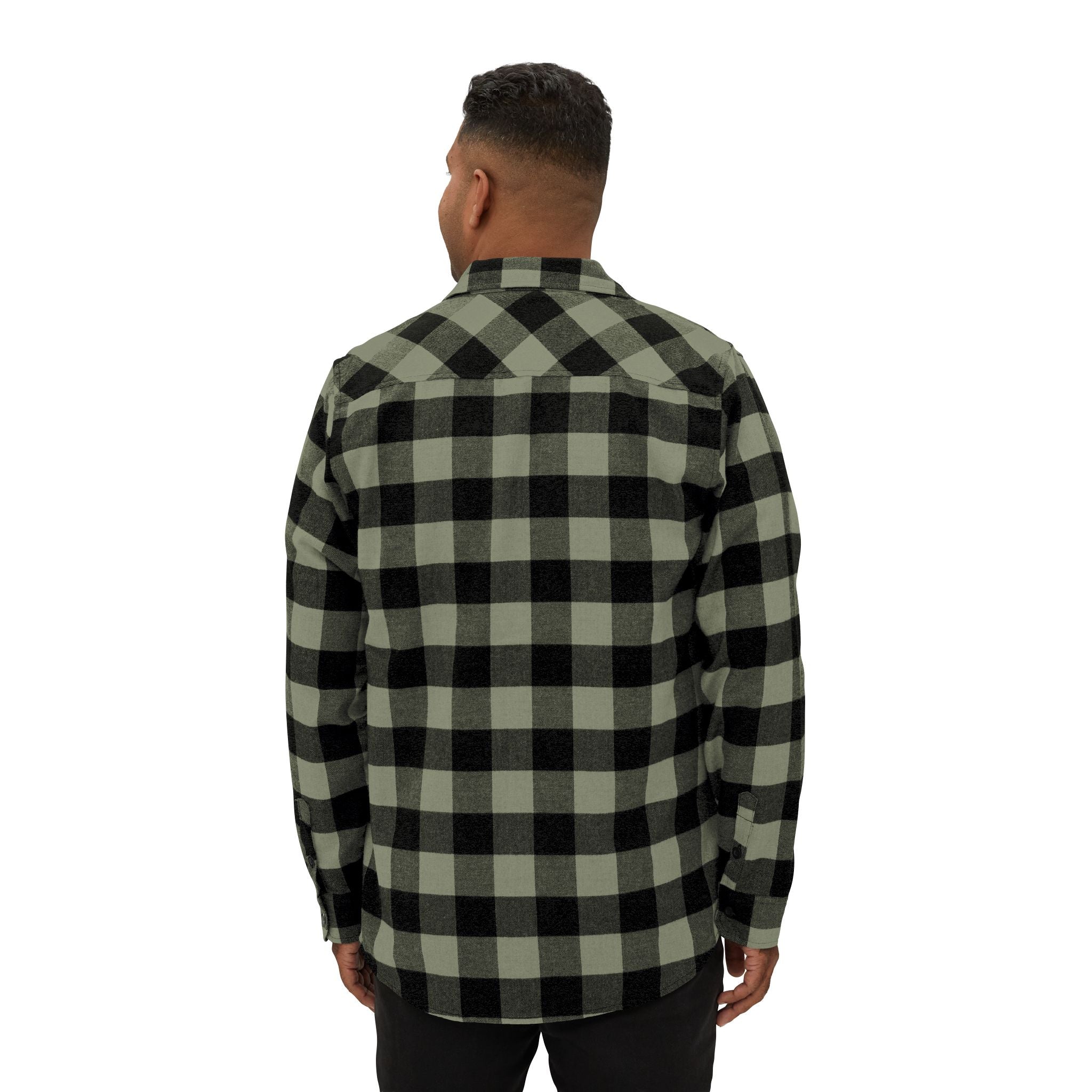 NovaThread Buffalo Plaid Flannel Shirt — Casual Lumberjack Button-Up