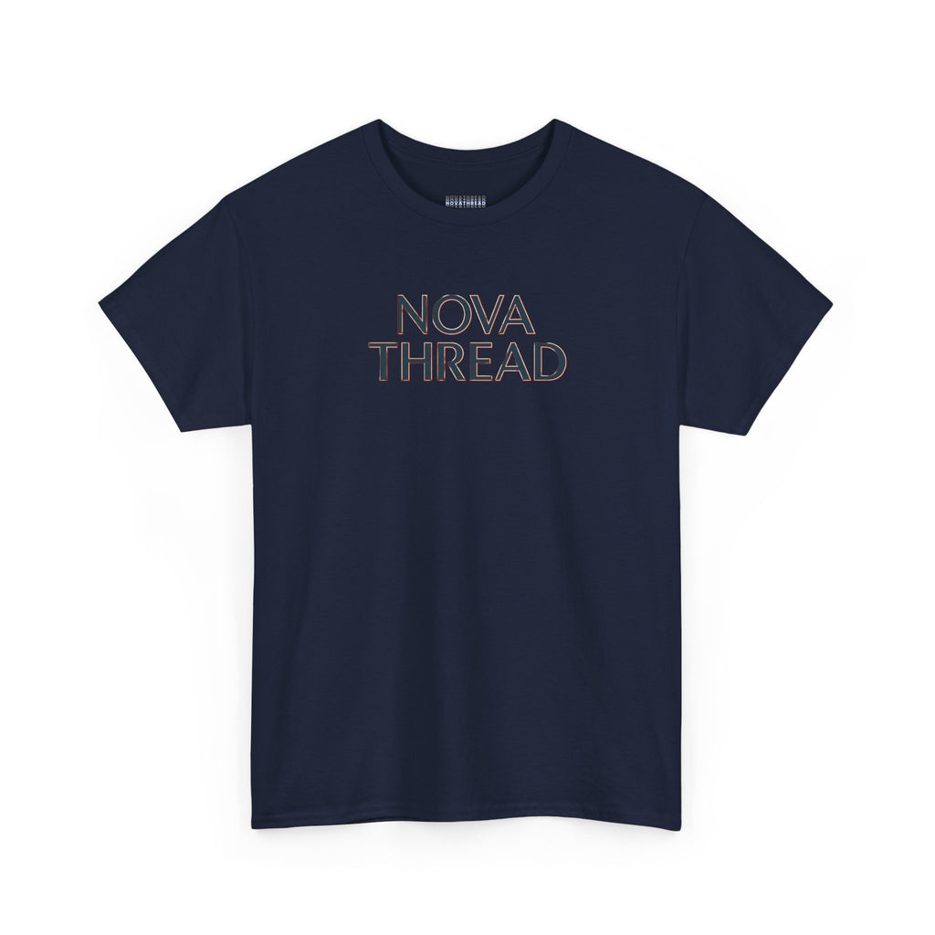 Nova Thread Graphic Tee — Minimal Logo Cotton T-Shirt for Everyday Wear