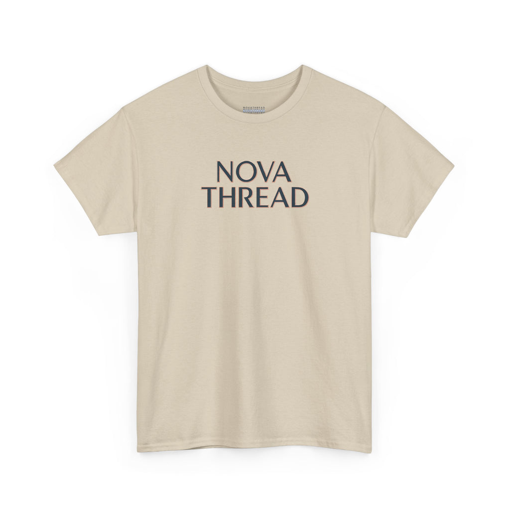 Nova Thread Graphic Tee — Minimal Logo Cotton T-Shirt for Everyday Wear