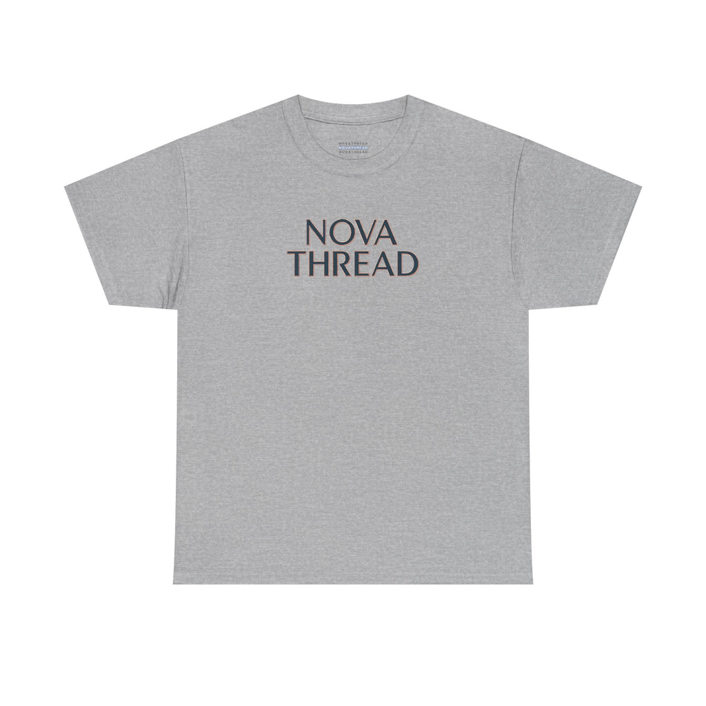 Nova Thread Graphic Tee — Minimal Logo Cotton T-Shirt for Everyday Wear