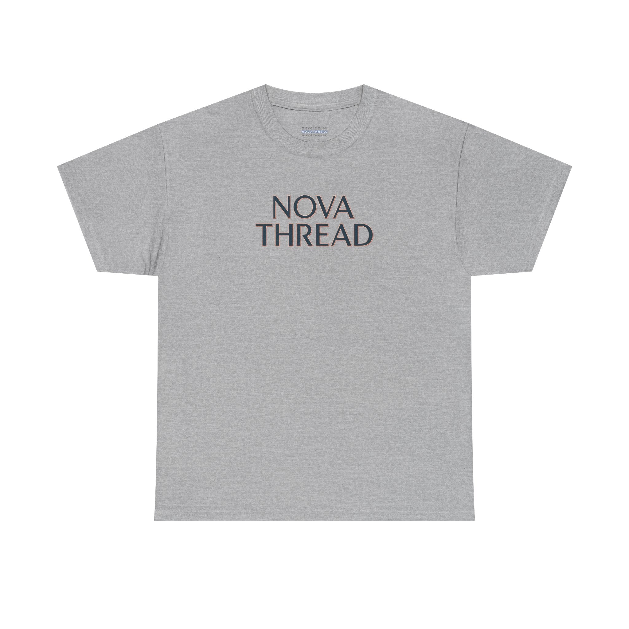 Nova Thread Graphic Tee — Minimal Logo Cotton T-Shirt for Everyday Wear