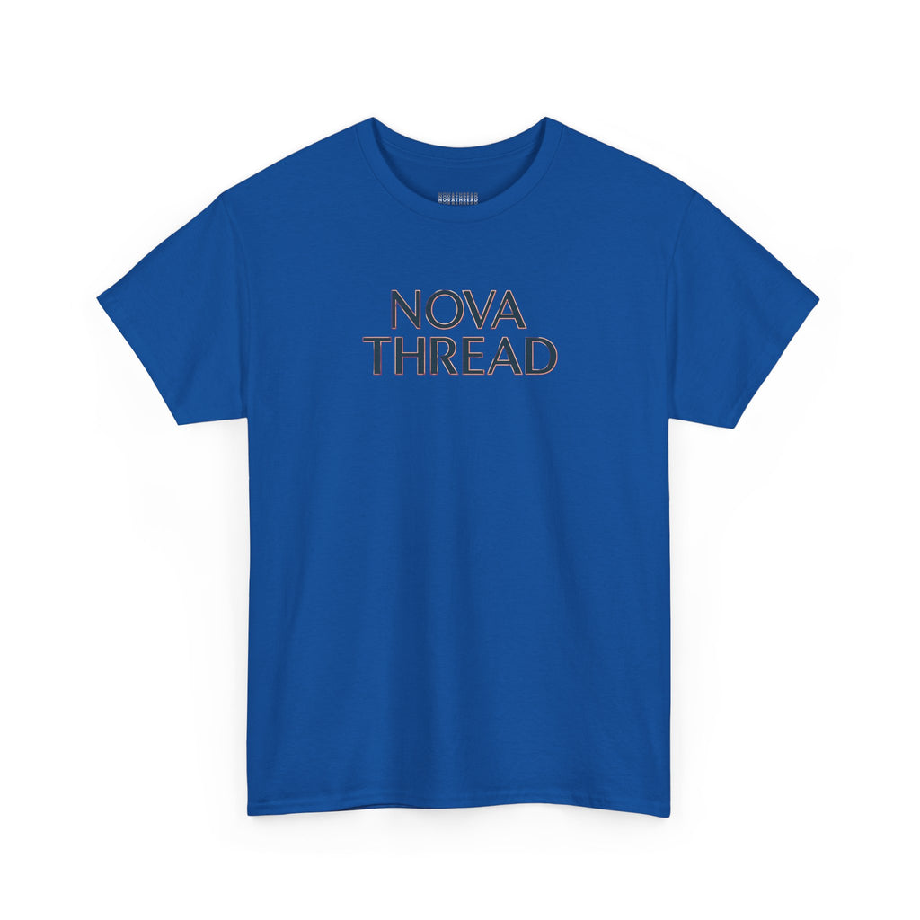 Nova Thread Graphic Tee — Minimal Logo Cotton T-Shirt for Everyday Wear