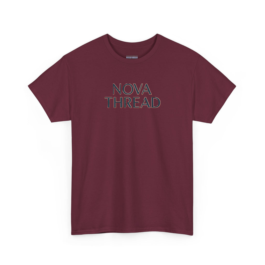 Nova Thread Graphic Tee — Minimal Logo Cotton T-Shirt for Everyday Wear