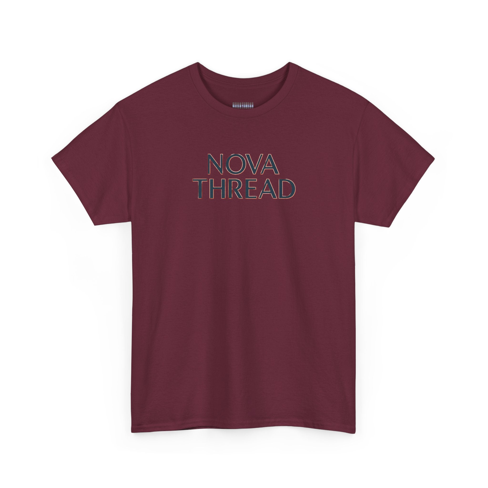 Nova Thread Graphic Tee — Minimal Logo Cotton T-Shirt for Everyday Wear