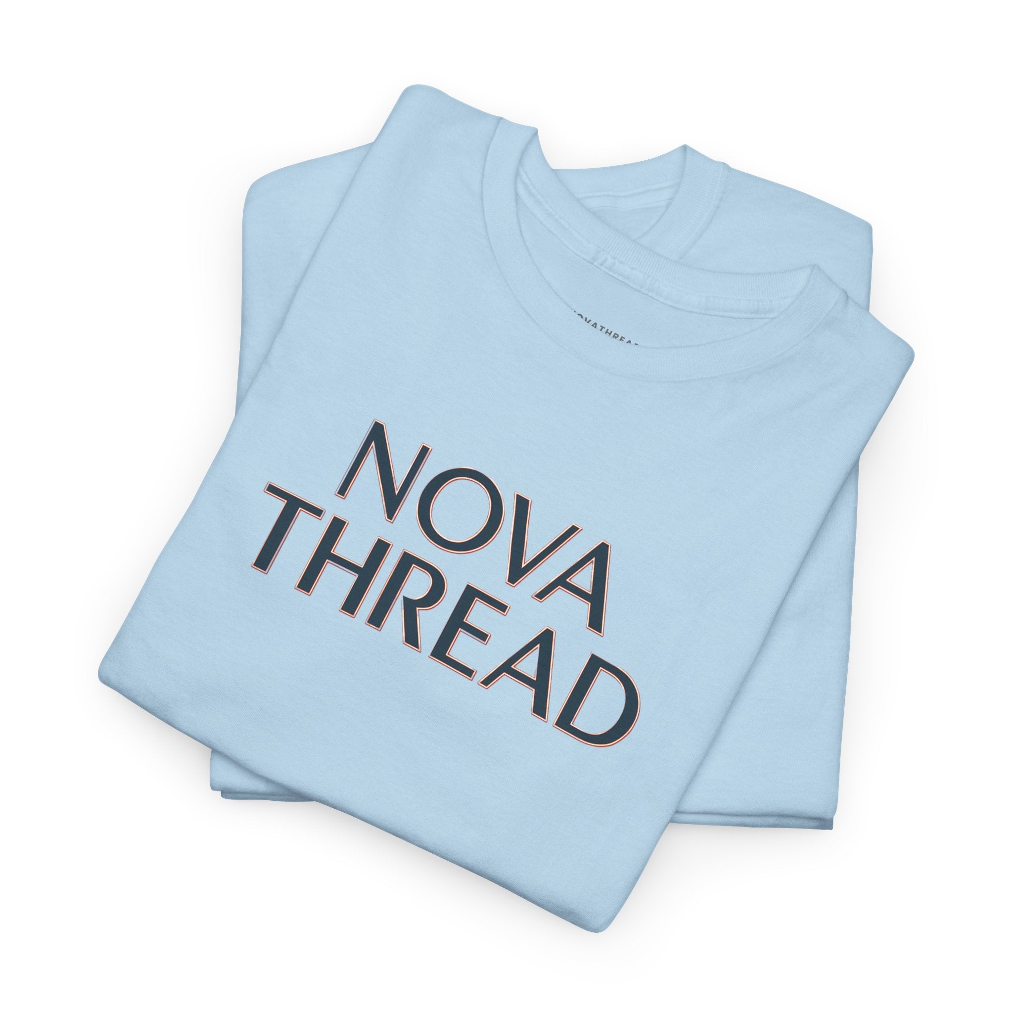 Nova Thread Graphic Tee — Minimal Logo Cotton T-Shirt for Everyday Wear