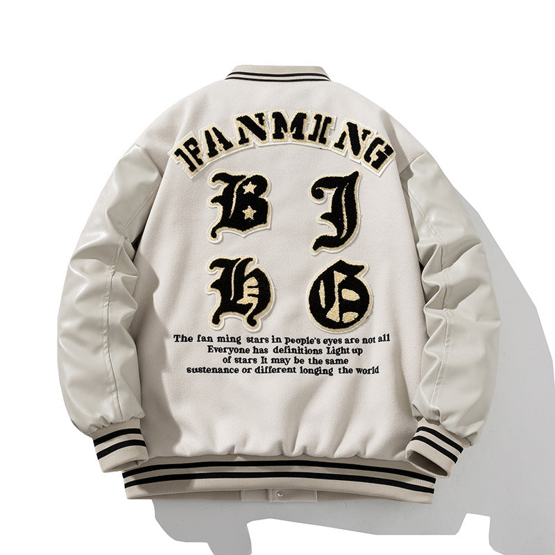 Bomber Jacket – Cotton-Padded Thickened Woolen Coat